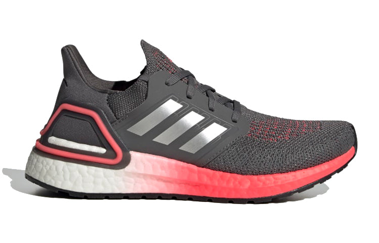(GS) adidas Ultra Boost 20 J Grey/Red H67629