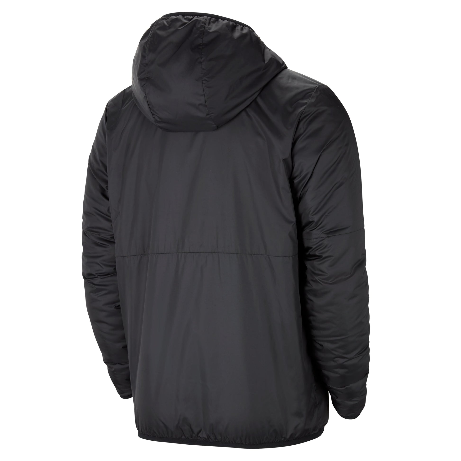 Men's Nike Solid Color Logo Casual Hooded Jacket Black CW6157-010