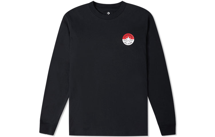 Converse x POKEMON Crossover Cartoon Printing Sports Round Neck Long Sleeves Couple Style Black 10023900-001
