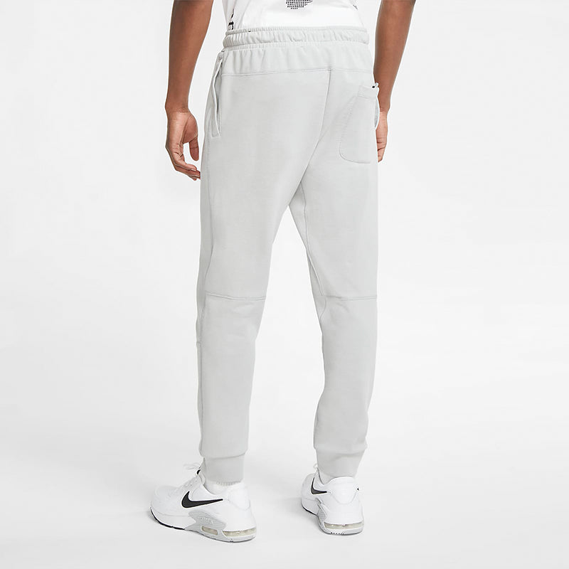 Nike Bundle Feet Lacing Training Gym Sports Long Pants light grey CU4457-077