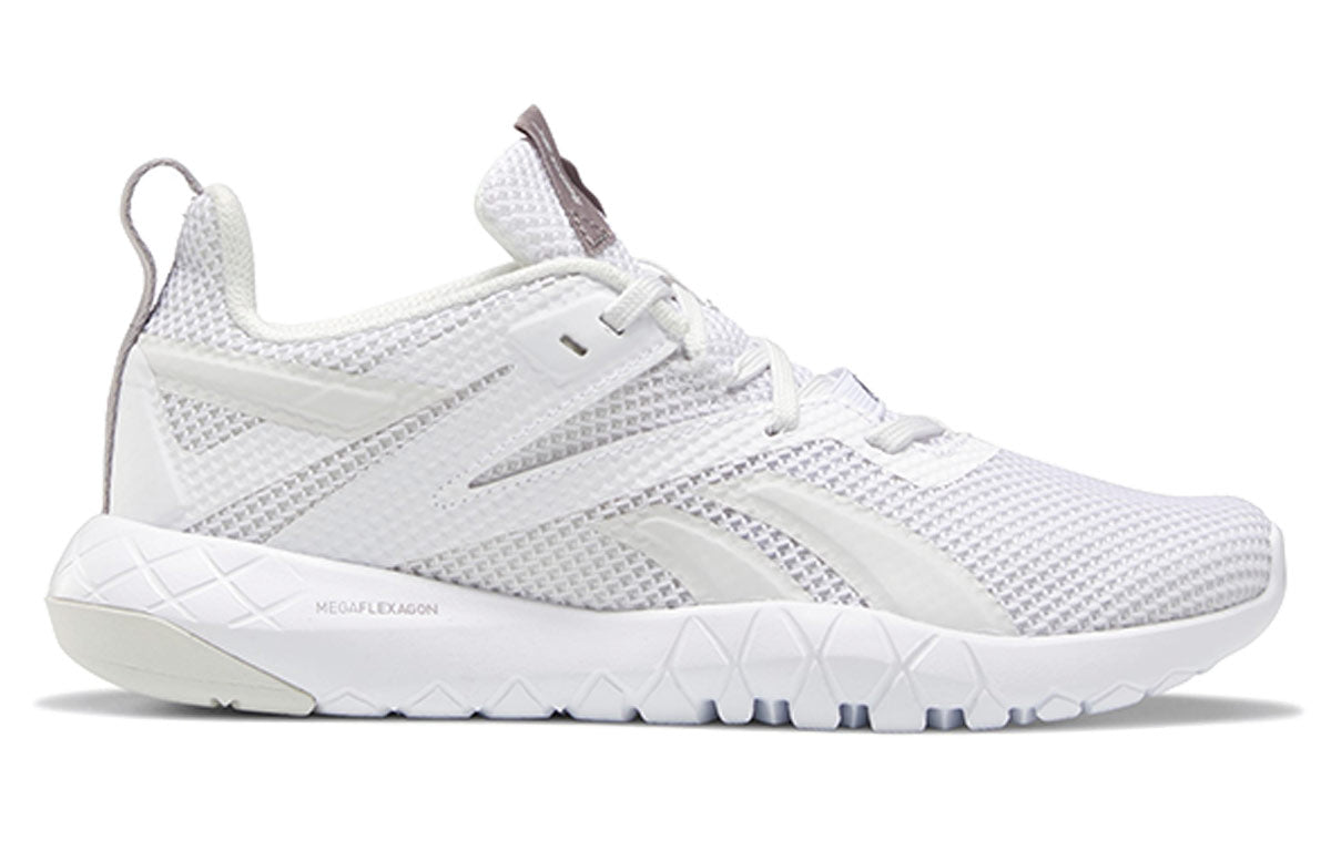 (WMNS) Reebok Mega Flexagon 'White True Grey' FU8676