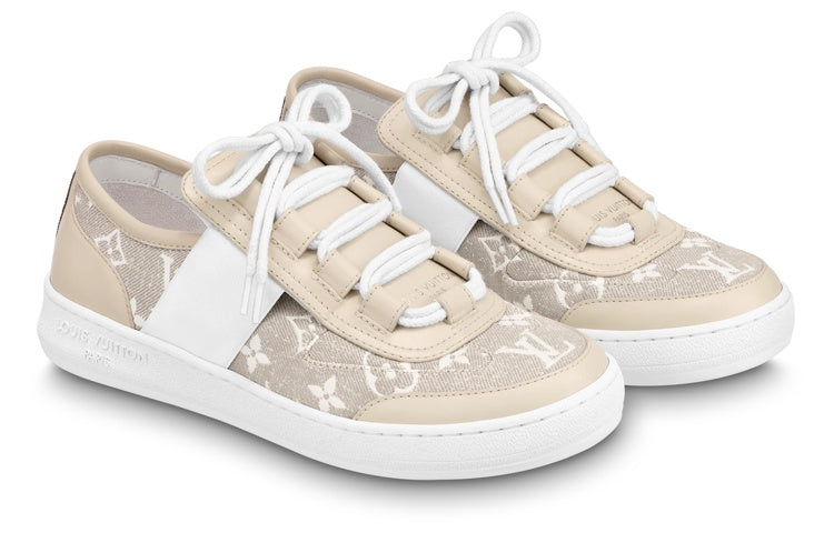 (WMNS) LOUIS VUITTON Lous Sneakers 'Beige Monogram' 1AB32Y