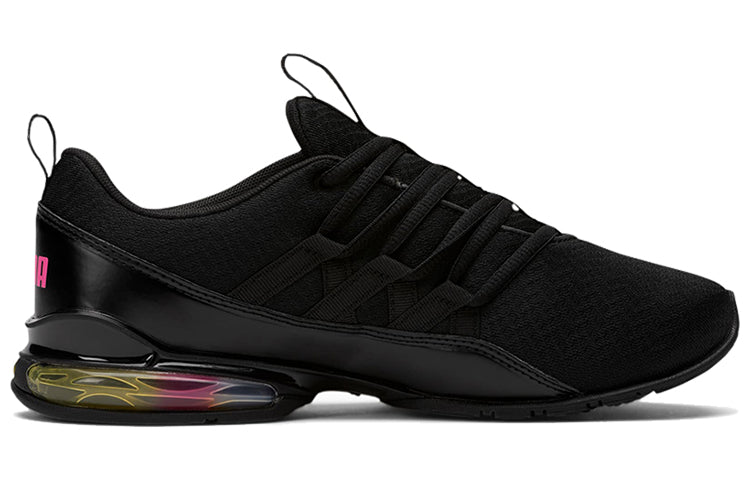 (WMNS) PUMA Riaze Prowl Rainbow 'Black Luminous Pink' 194482-01