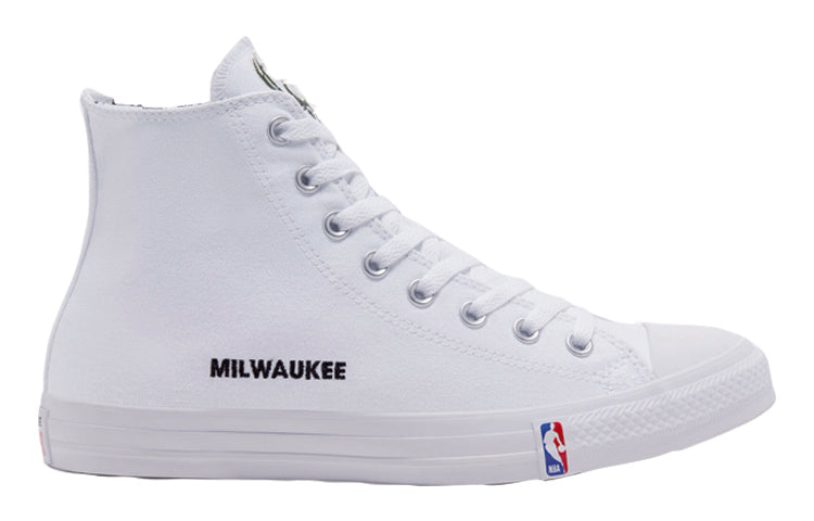 Converse x Milwaukee Bucks NBA Chuck Taylor All Star 'White Green' 169090C