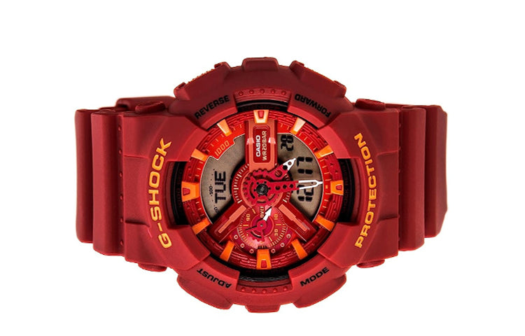 CASIO G-Shock Digital-Analog 'Red' GA-110AC-4A