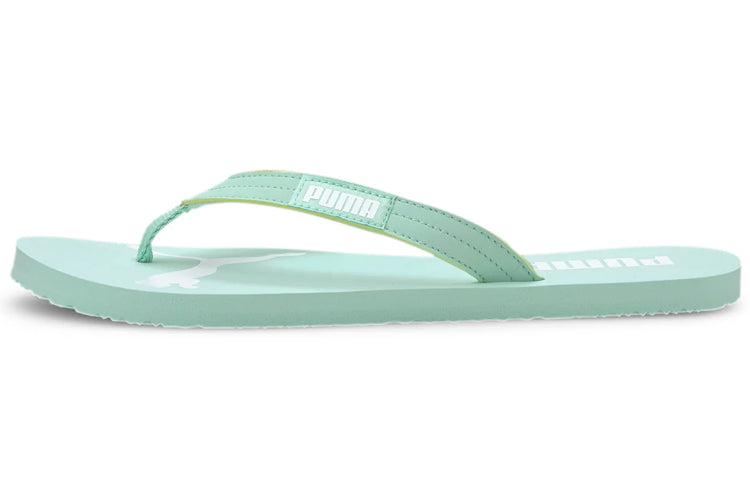 (WMNS) PUMA Cosy Flip Sandals Green 370290-06