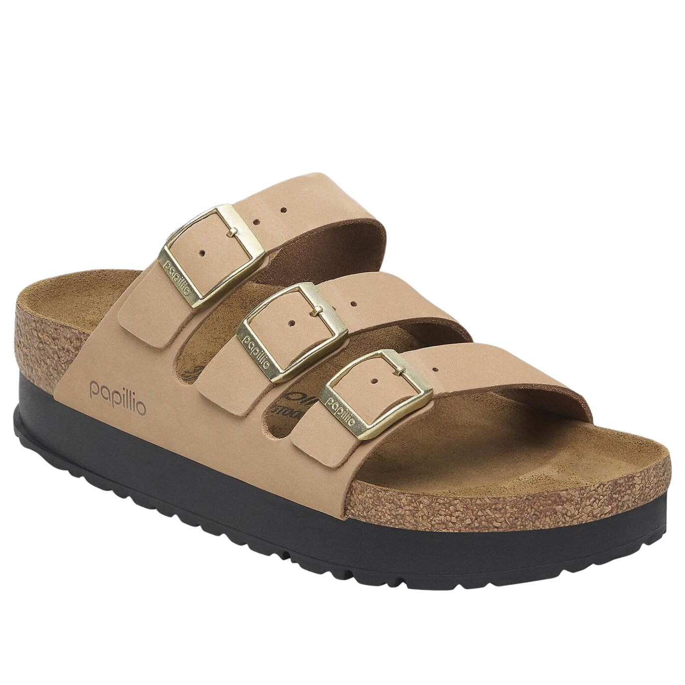 (WMNS) Birkenstock Florida Flex Platform 'Sandcastle' 1029760