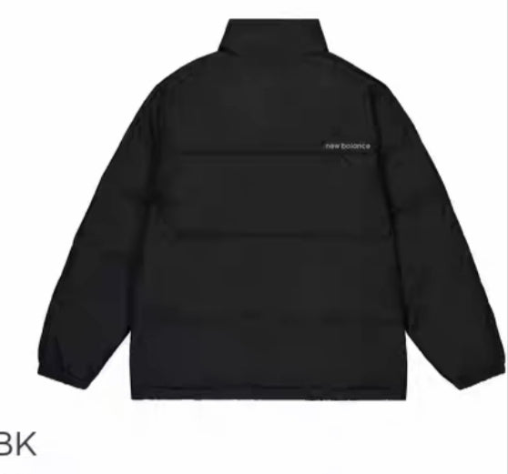New Balance Lifestyle Cotton Warm Jacket Asia Sizing 'Black' BK-AMJ33340