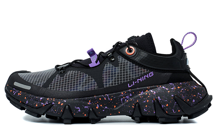 (WMNS) Li-Ning WuXing Paris Fashion Week SS21 'Black Purple' AGBR056-2