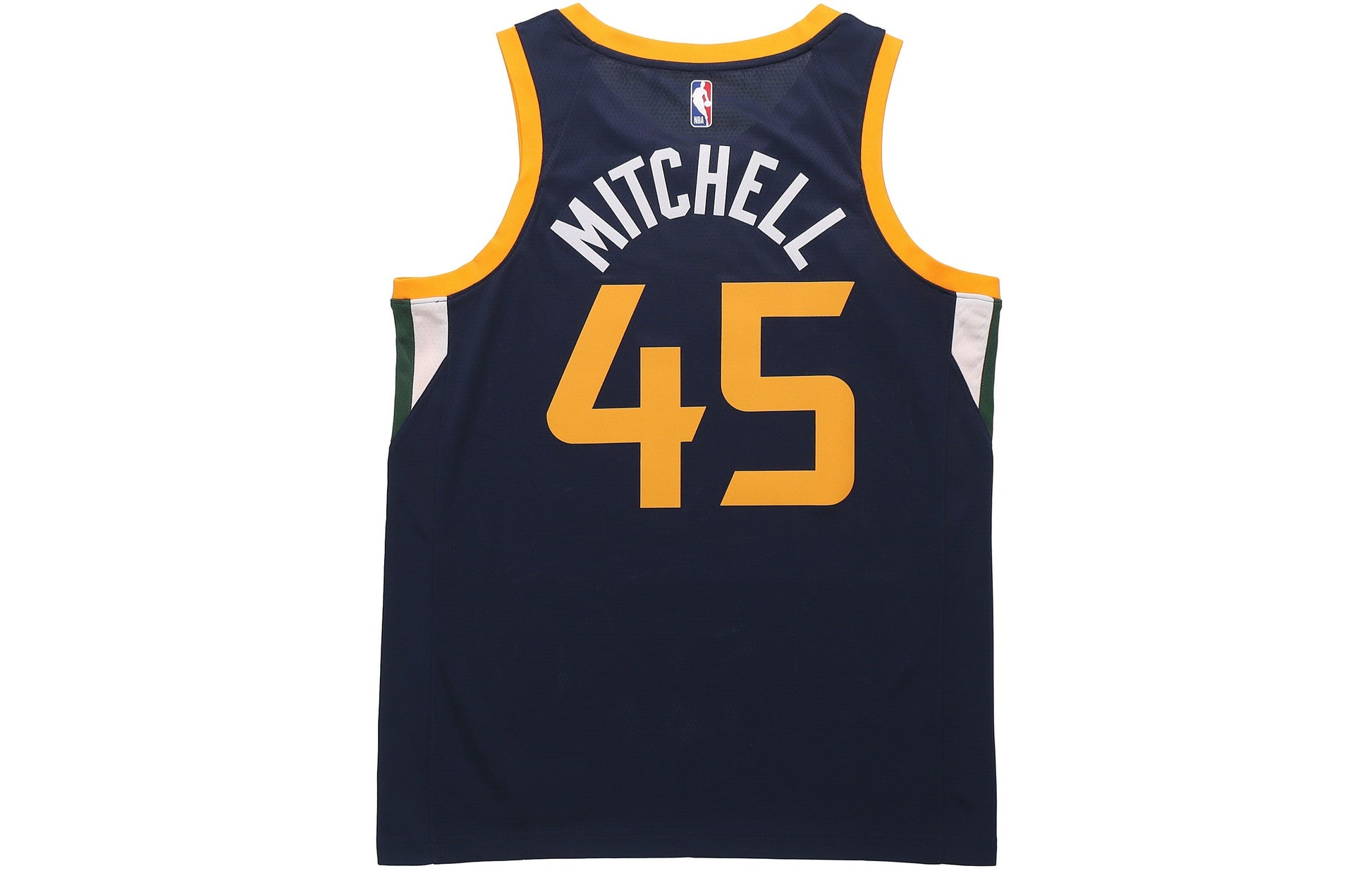 Nike 2020 Season Utah Jazz Mitchell Sw Shirt Men'S College 'Dark Blue Yellow' CW3683-426