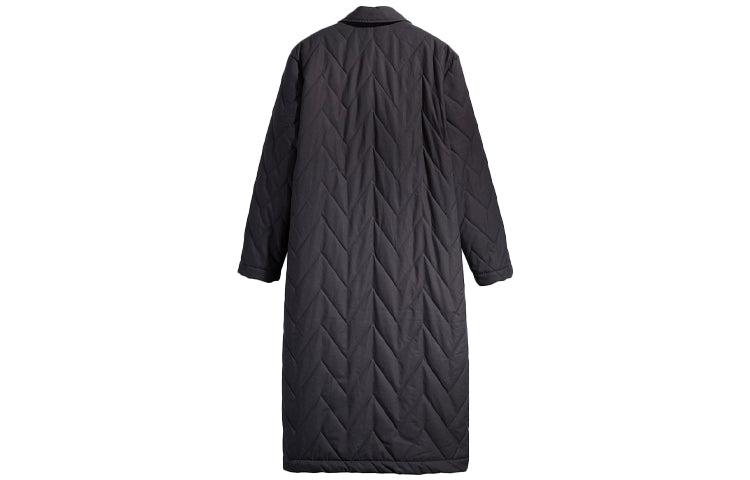 Men's Levis Midnight Blue Series Long Jacket Black 21274-0000