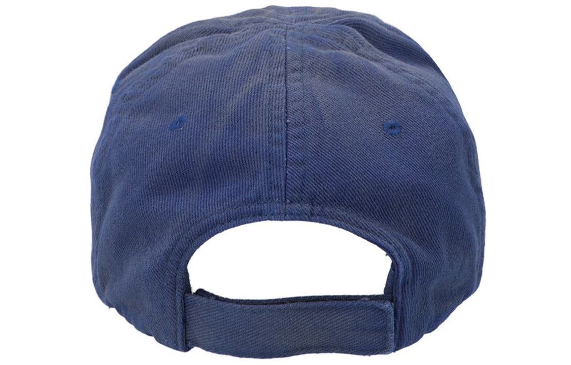 (WMNS) Balenciaga Political Campaign Destroyed Cap 'Blue' 661884310B24277