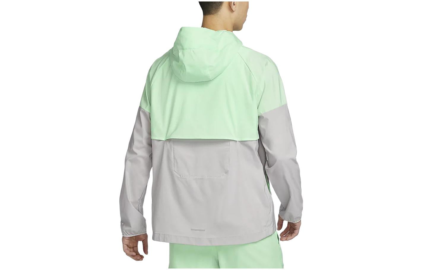Nike Windrunner Repel Waterproof Running Jacket (Asia Sizing) 'Green Grey' FB7541-376