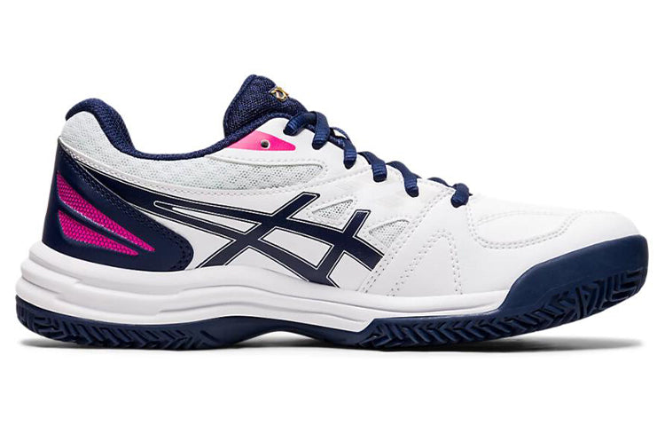 (WMNS) ASICS Court Slide 2 'White Blue Pink' 1042A147-100