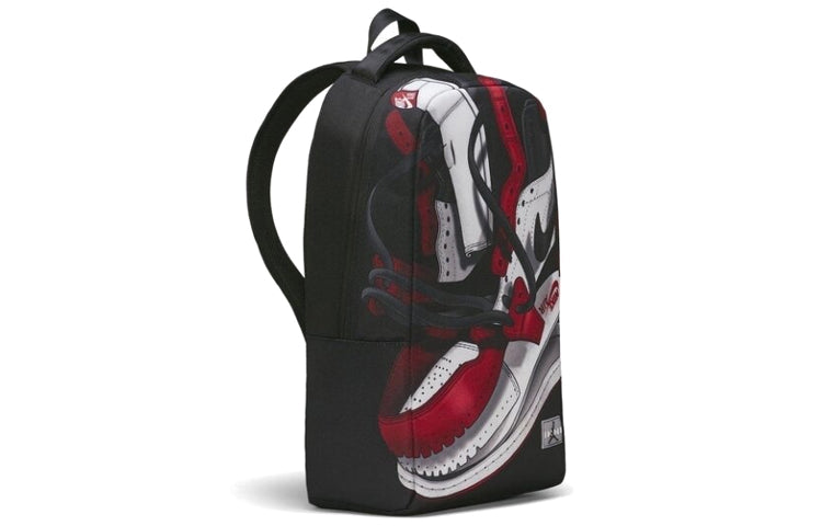 Air Jordan Graphics Backpack 'Black Red' 9A0484-KR5
