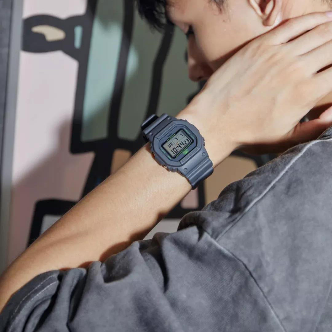 CASIO G-Shock Square 'Black' DW-5600MNT-1PR