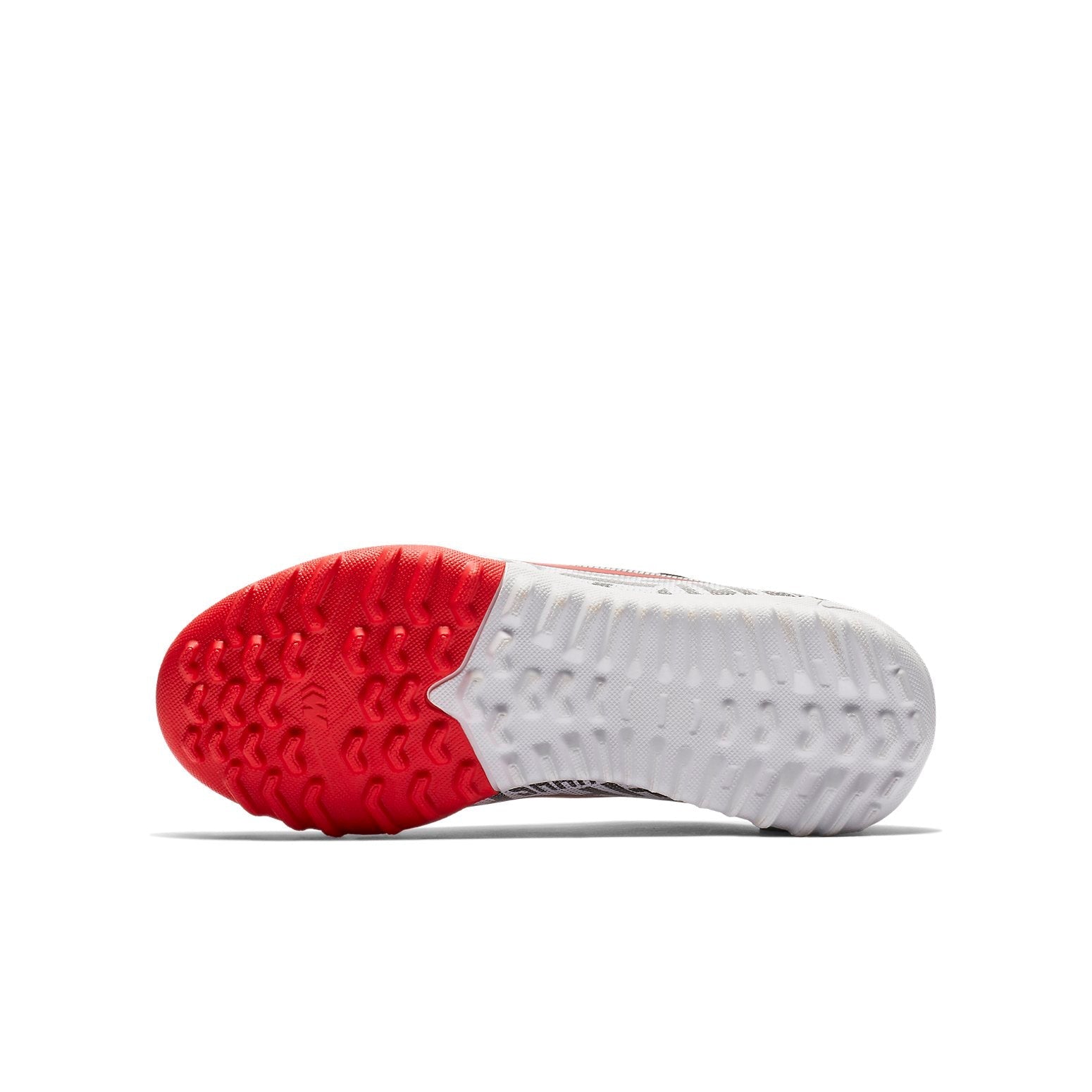 (GS) Nike Vapor 12 Academy NJR TF Turf 'Black Red White' AO9476-170