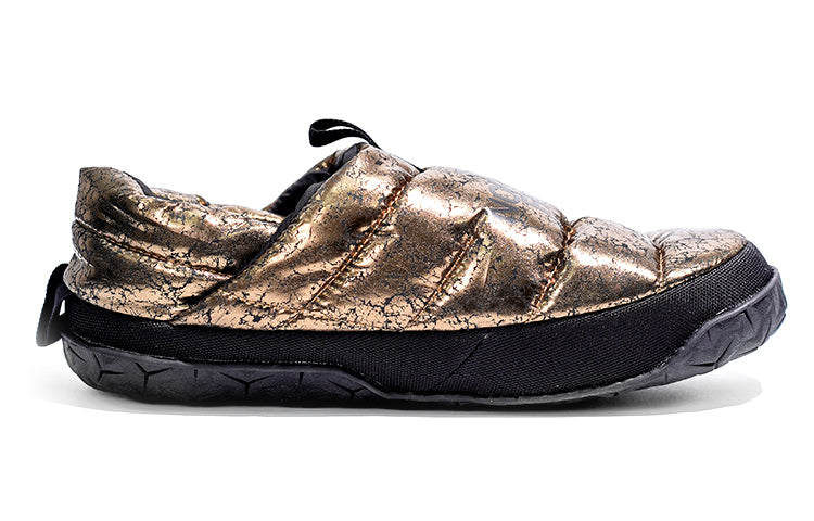 (WMNS) THE NORTH FACE Nuptse Mule Metallic 'Metallic Bronze Tnf Black' NF0A7W4B-9Y0
