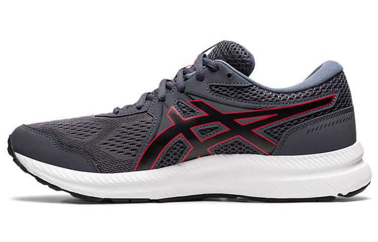 ASICS Gel-Contend 7 4E Wide 'Carrier Grey Red' 1011B039-020