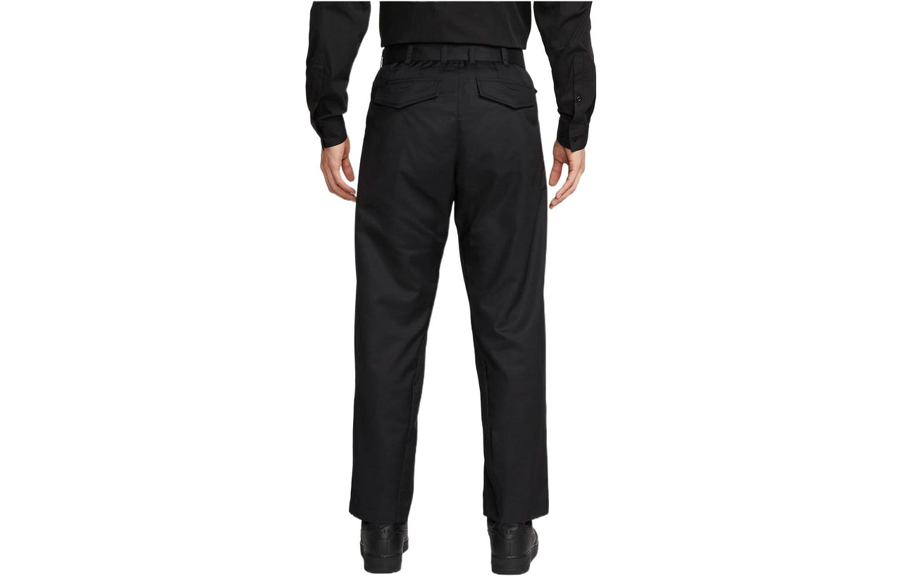 Men's Nike Light Durable Solid Color Casual Long Pants/Trousers Black DN4100-010