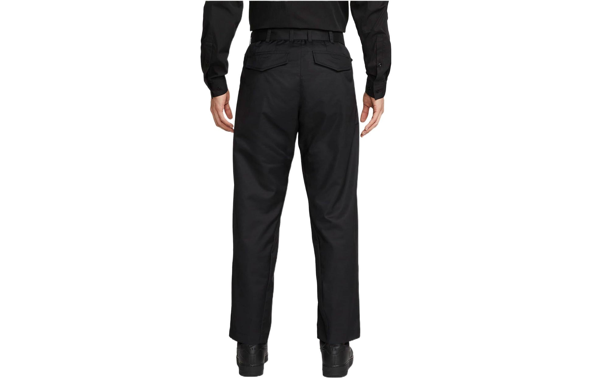 Men's Nike Light Durable Solid Color Casual Long Pants/Trousers Black DN4100-010
