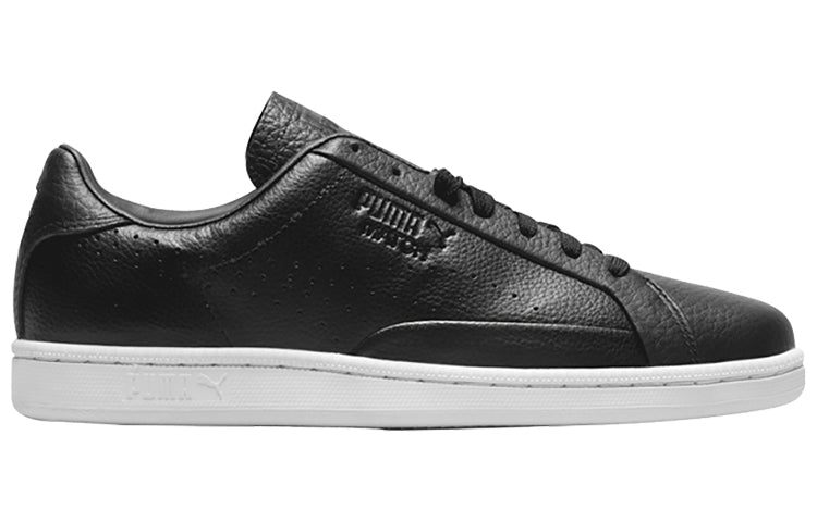 PUMA Match 74 Tumbled Black Casual Low Board Shoes 'Black White' 363884-02