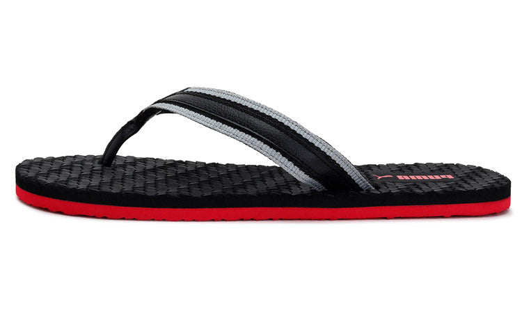 (WMNS) PUMA Flip X2 IDP Sandals Black/Red 380295-01