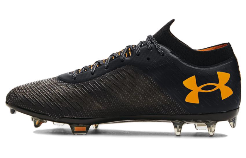Under Armour Shadow Pro FG 'Black Orange Shock' 3025643-001