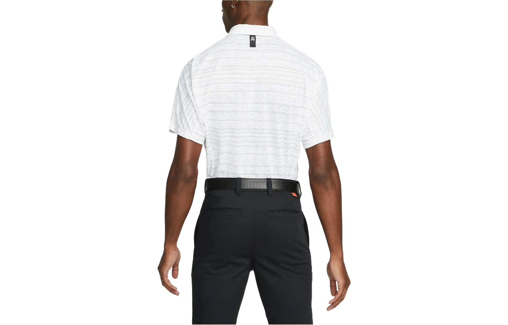 Men's Nike Colorblock Stripe Short Sleeve polo White Polo Shirt DH0789-100