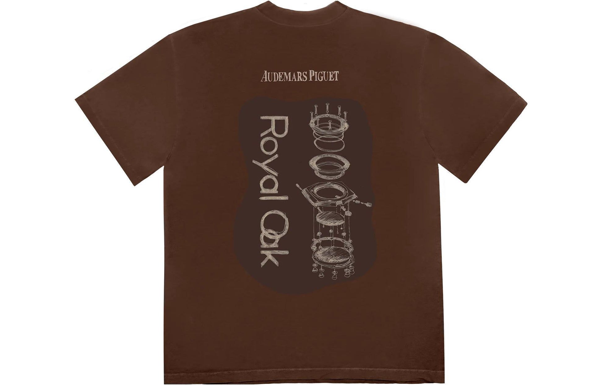 Travis Scott CJ x Audemars Piguet Classic T-Shirt 'Red' CJAP-SS06