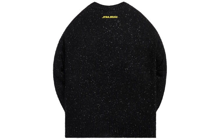KITH x STAR WARS Galaxy Crewneck Sweater 'Black' KHM030408-001