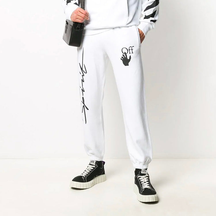 Off-White Arrows Sketch logo Mens Sweatpants OMCH030F20FLE0030110