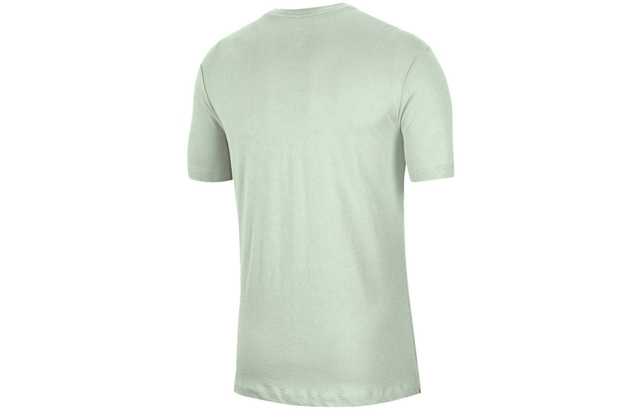Nike Running Logo Printing Sports Short Sleeve Green Light green CW0946-394