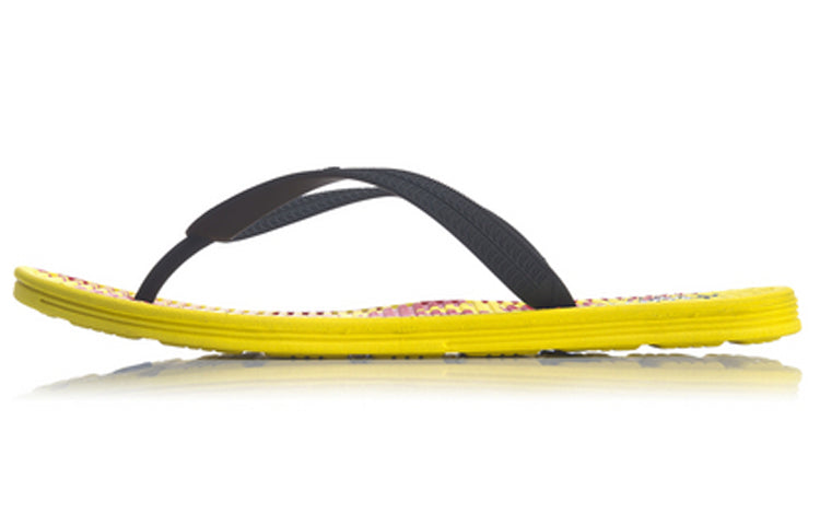 Li-Ning x Disney LN Floper Sandals Black/Yellow AGAP003-2