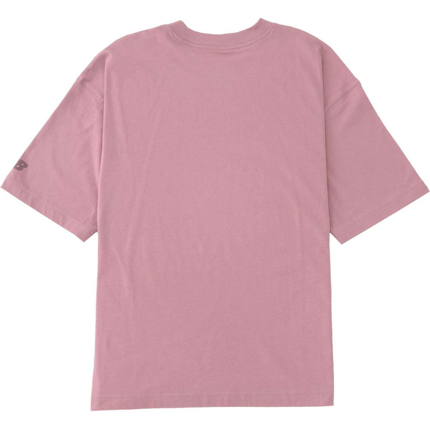 (WMNS) New Balance Iconic Collegiate Jersey Oversized Asia Sizing 'Pink' WT41519-RSE