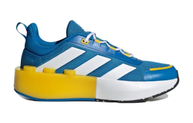 (GS) adidas Tech Runner x LEGO 'Shock Blue Equipment Yellow' IG2884