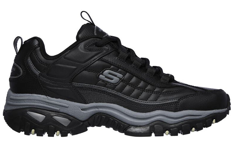 Skechers Energy Low-Top Running Shoes Black/Grey 50081-BBK