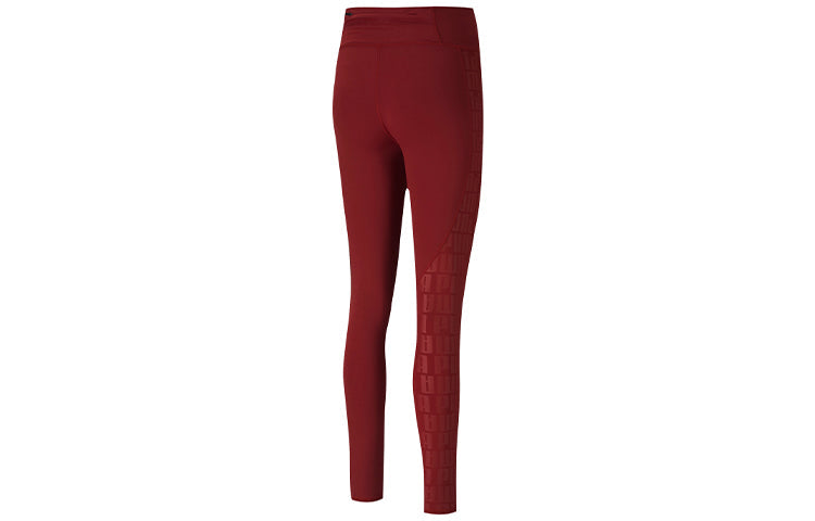 (WMNS) PUMA x First Mile High Waisted Training Leggings 'Red' 519569-03