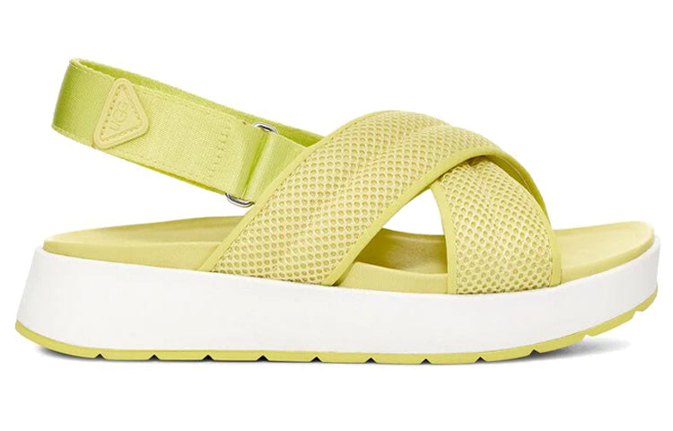 (WMNS) UGG other Sports sandals 'Yellow White' 1117277-MRT