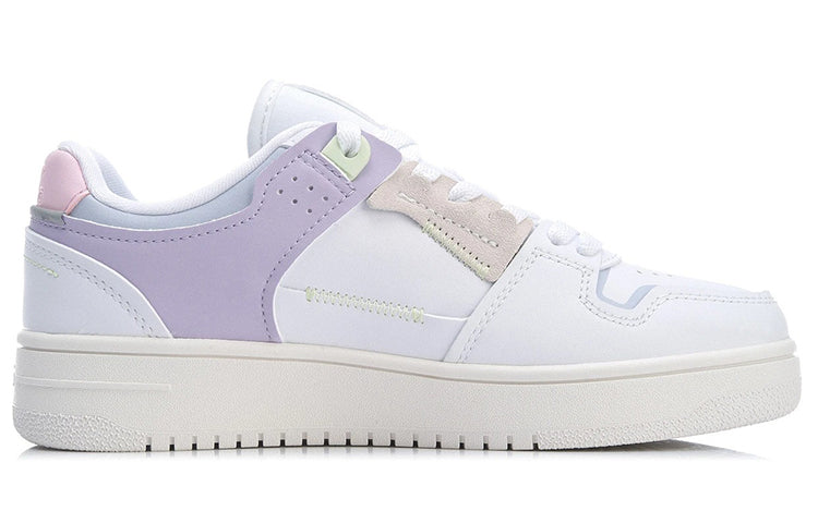 (WMNS) Li-Ning Tianji 'White Purple' AGCS392-3