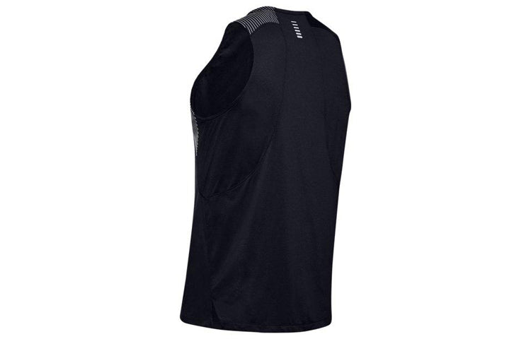 Under Armour Qualifier Iso-Chill Running Tank 'Black Grey' 1350135-002