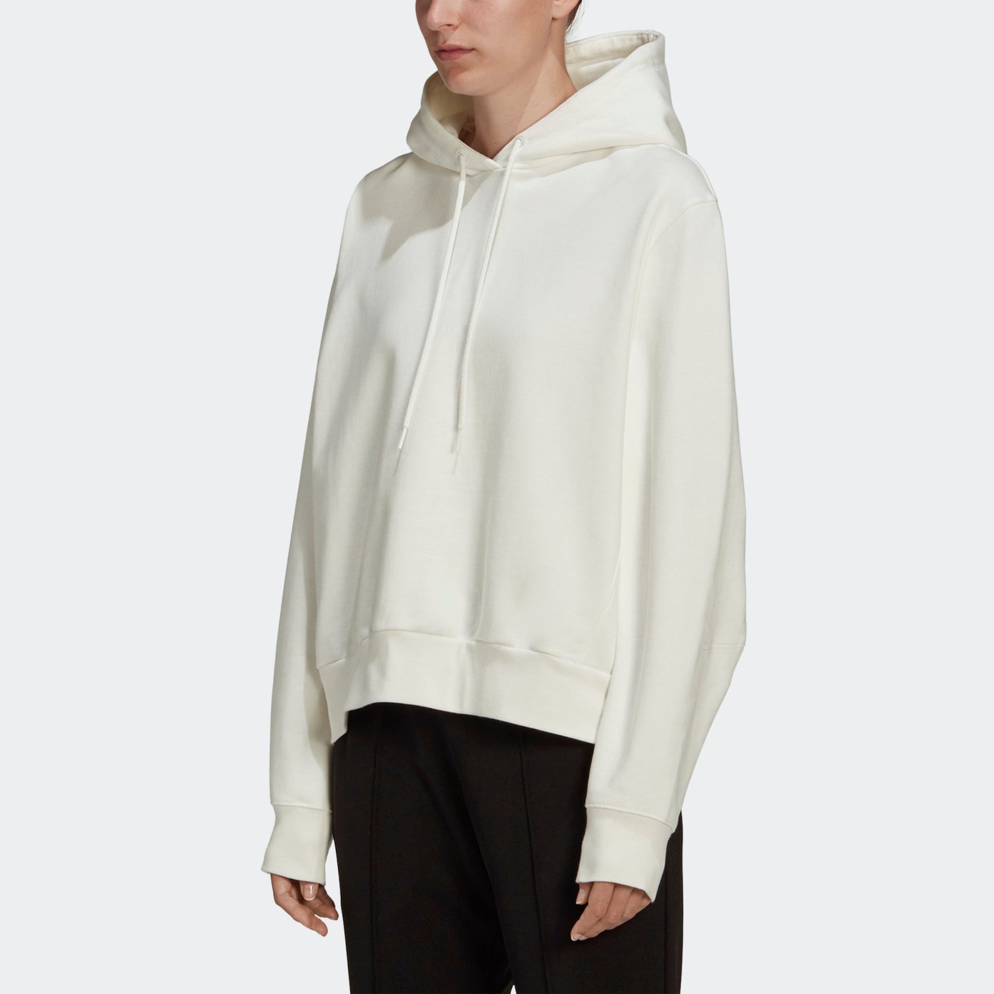 (WMNS) Y-3 Photo Printing Long Sleeves Hoodie White GK4400