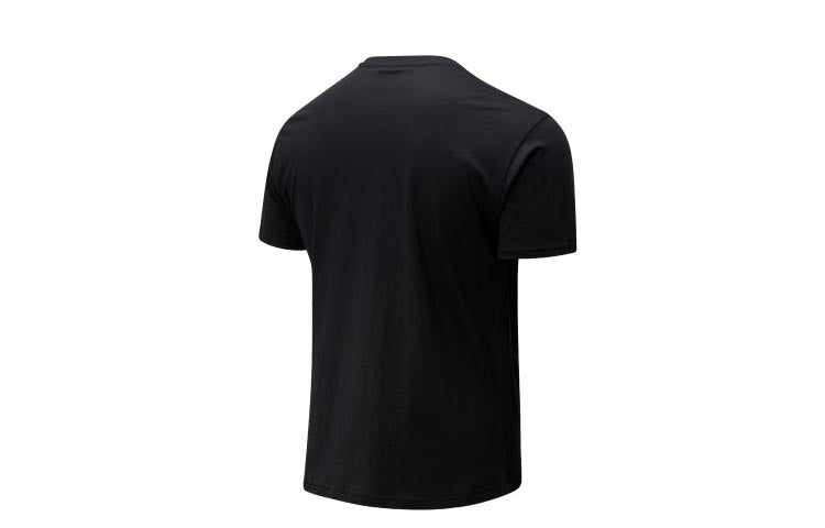 New Balance Men's New Balance 4 Round Neck Printing Short Sleeve Black AMT01564-BK