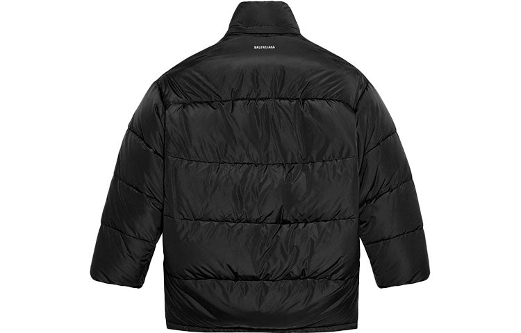 Balenciaga C-Shape Puffer Jacket 'Black' 621982TYD331000