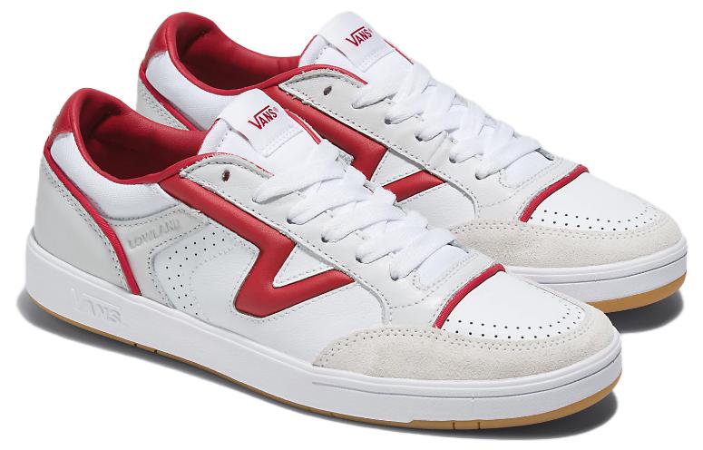 Vans Lowland CC 'White Court Red' VN0007P2Y52