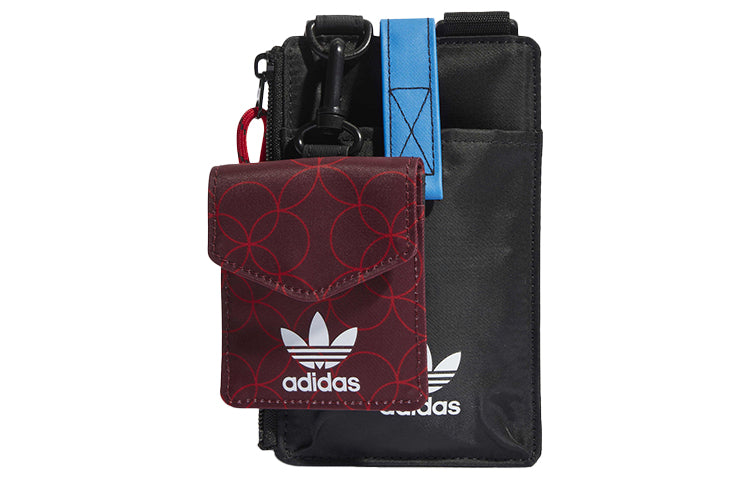 adidas Logo Sacoche Bag 'Black' HI1026
