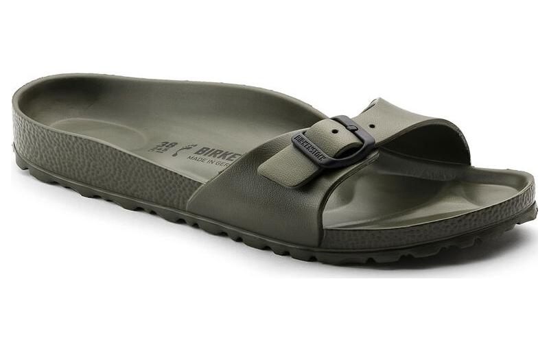 Birkenstock Madrid Essentials EVA Narrow Fit Sandals 'Olive Green' 0128251