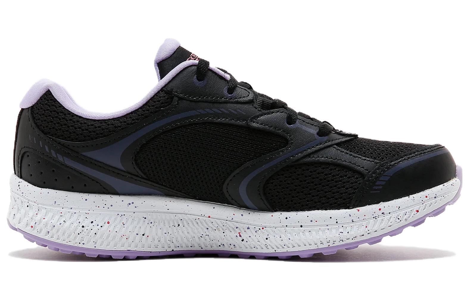 (WMNS) Skechers Go Run Consistent Vivid Horizon 'Black Purple' 128285-BKLV