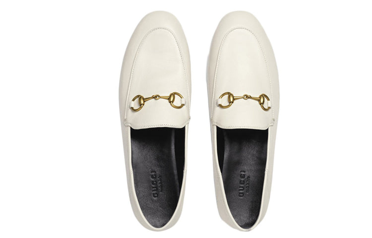 (WMNS) Gucci Cowhide Thick Sole Shoe White 414998-DLC00-9022