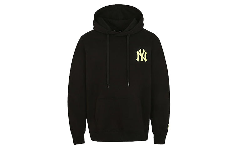 MLB hooded Loose Printing Athleisure Casual Sports Long Sleeves Unisex Black 31HD21011-50L
